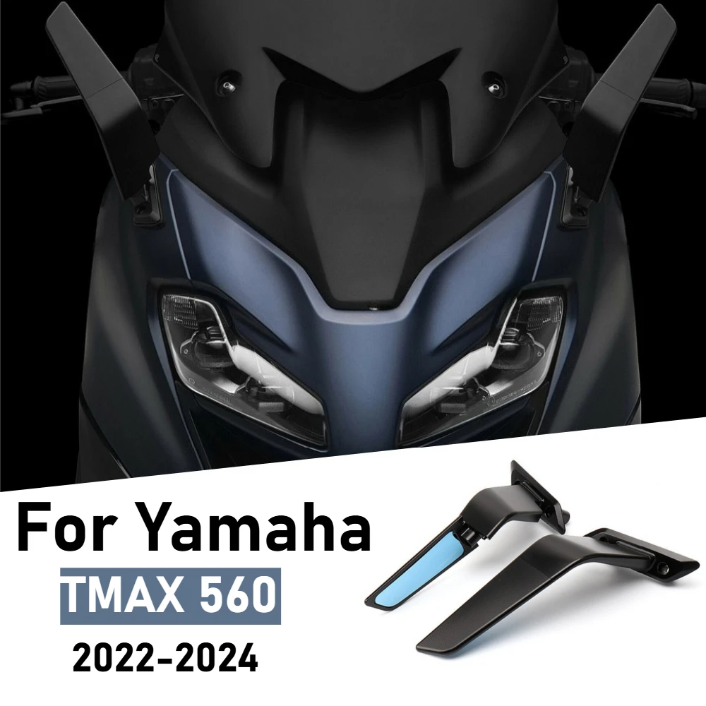 For Yamaha TMAX 560 2022-2024 TMAX500 T-MAX530 Motorcycle Adjustable Wing Rearview Mirrors Sports Winglets Mirrors Accessories
For Yamaha TMAX 560 2022-2024 TMAX500 T-MAX530 Motorcycle Adjustable Wing Rearview Mirrors Sports Winglets Mirrors Accessories