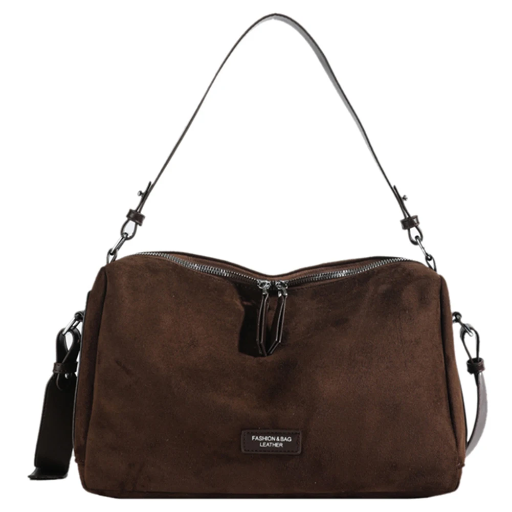 Women Faux Suede Stylish Messenger Bag Adjustable Strap Simple Crossbody Bag Zip Closure Daily Commuting Bag Trendy Satchel Bag
Women Faux Suede Stylish Messenger Bag Adjustable Strap Simple Crossbody Bag Zip Closure Daily Commuting Bag Trendy Satchel Bag