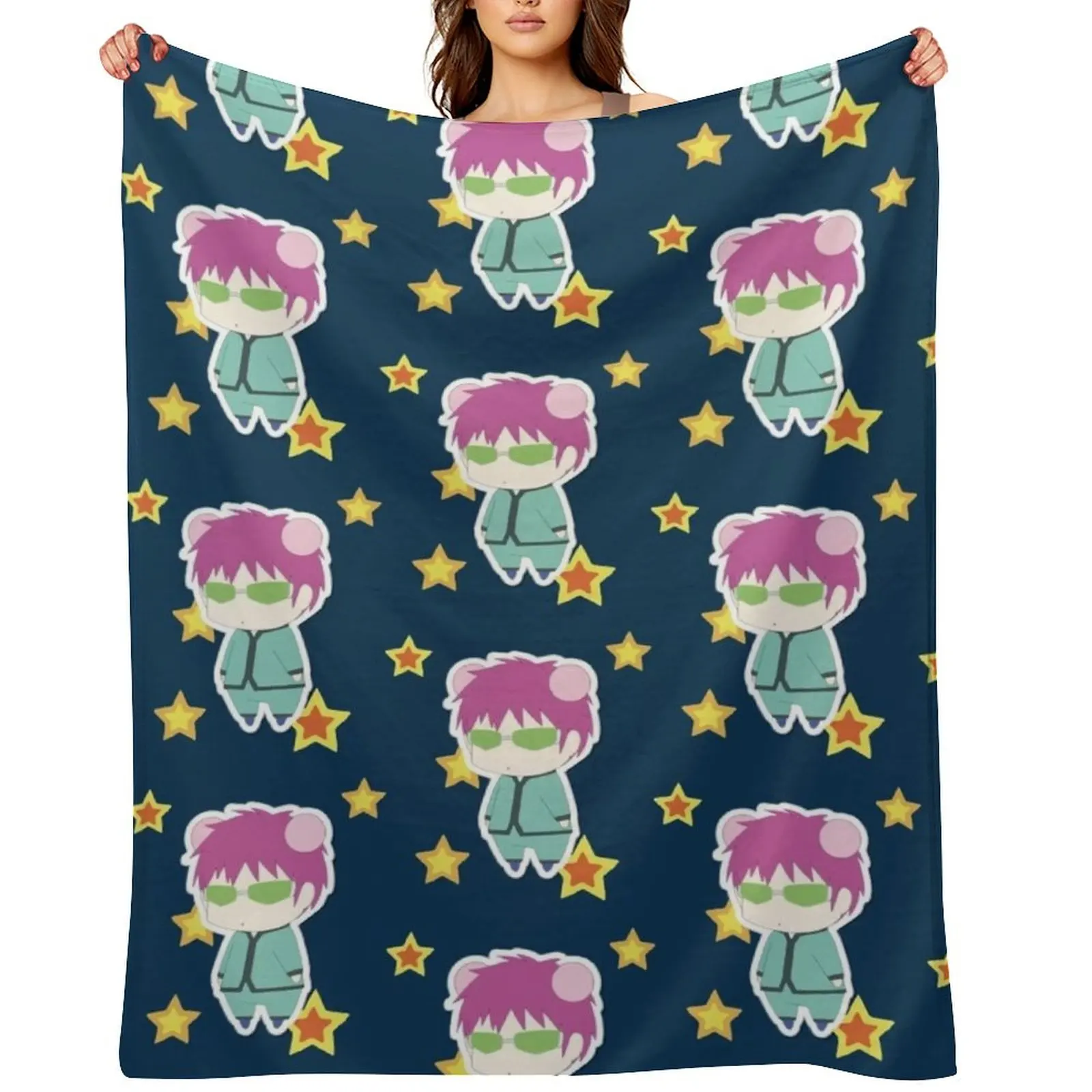 Saiki K The Disastrous Life Throw Blanket Plush Blankets For Sofas Hairys Comforter Blankets
Saiki K The Disastrous Life Throw Blanket Plush Blankets For Sofas Hairys Comforter Blankets