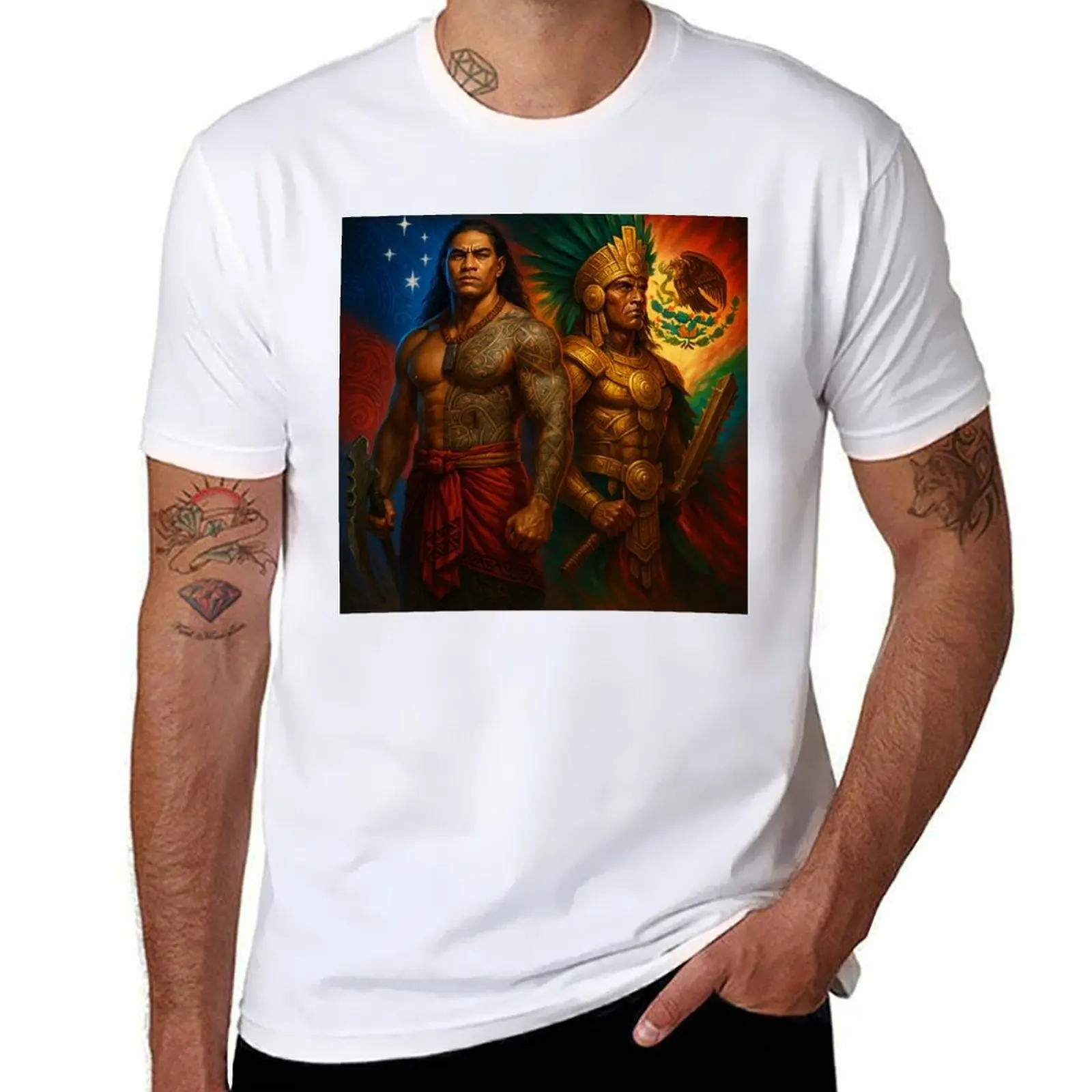 Afakasi Warriors – Blood of Two Empires T-Shirt cotton tshirt 100% t shirts with prints T-Shirt
Afakasi Warriors – Blood of Two Empires T-Shirt cotton tshirt 100% t shirts with prints T-Shirt