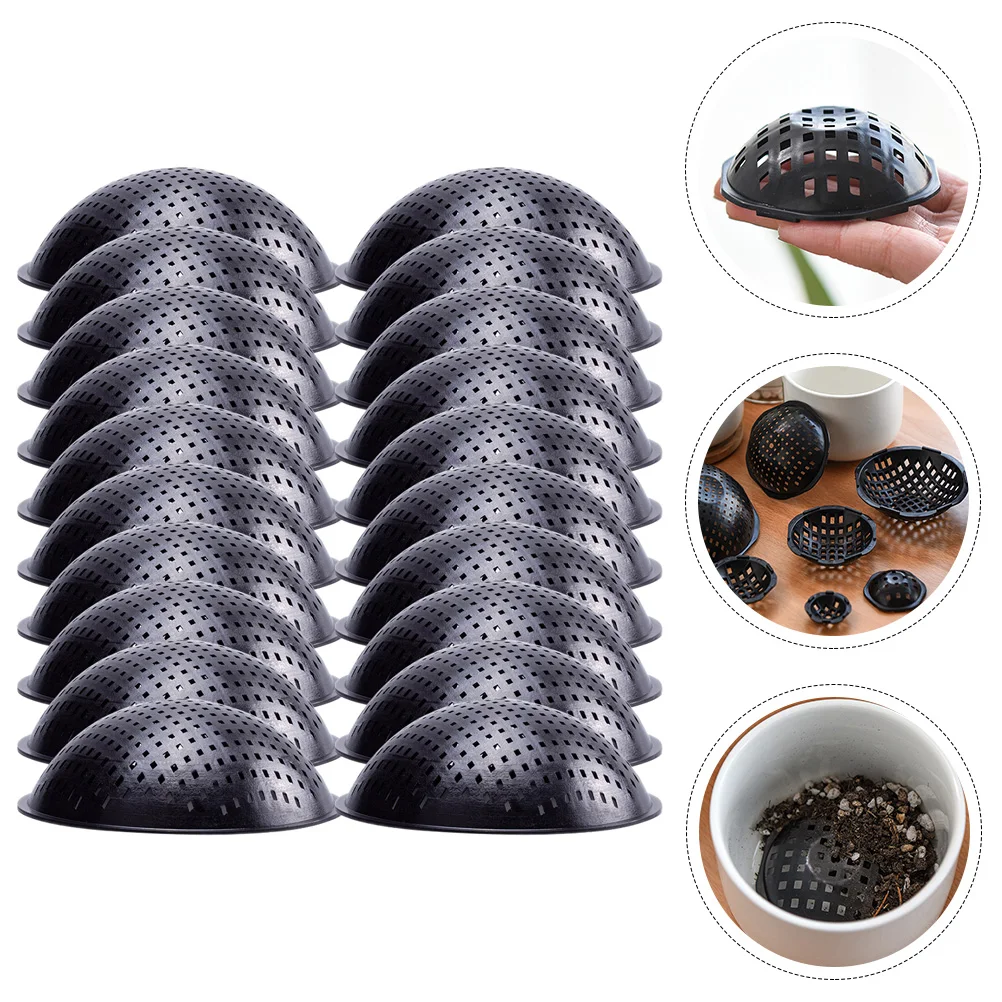 20 Pcs Flower Pot Hole Mesh Pads Lightweight Reusable Planter Bottom Filters Soil Leak Prevention Ventilated Bonsai Mats
20 Pcs Flower Pot Hole Mesh Pads Lightweight Reusable Planter Bottom Filters Soil Leak Prevention Ventilated Bonsai Mats
