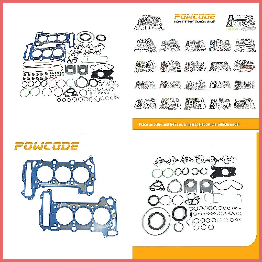 OEM Overhaul Gasket Kit for Audi A8 Q8 3.0T Engine - Full Gasket Set 06M103148H 06M103149G
OEM Overhaul Gasket Kit for Audi A8 Q8 3.0T Engine - Full Gasket Set 06M103148H 06M103149G