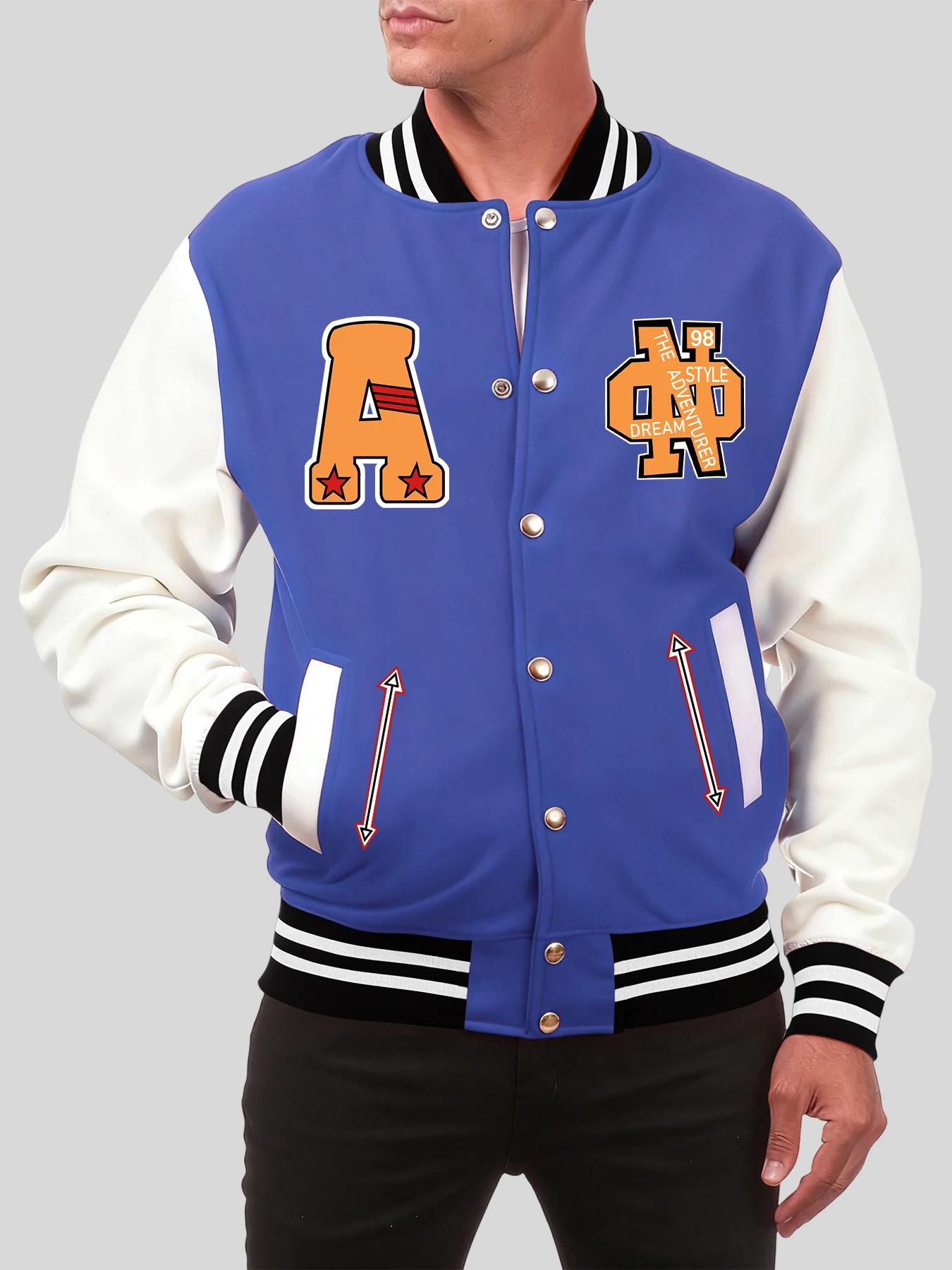 The Adventurer Style 98 Prints Men Jacket Colorful Loose Clothes Cotton Casual Baseball Uniform Autumn All-Match Streetwear
The Adventurer Style 98 Prints Men Jacket Colorful Loose Clothes Cotton Casual Baseball Uniform Autumn All-Match Streetwear