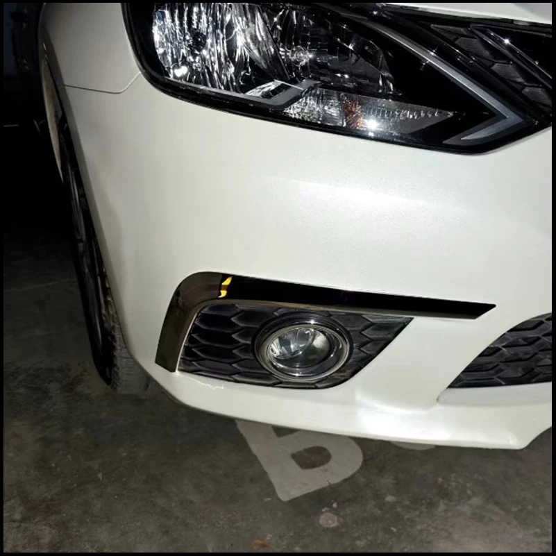 For Nissan Sentra 2016-2019 Front Fog Light Eyelid Cover Trim Eyebrow Molding Decorate Strips Car Accessories
For Nissan Sentra 2016-2019 Front Fog Light Eyelid Cover Trim Eyebrow Molding Decorate Strips Car Accessories