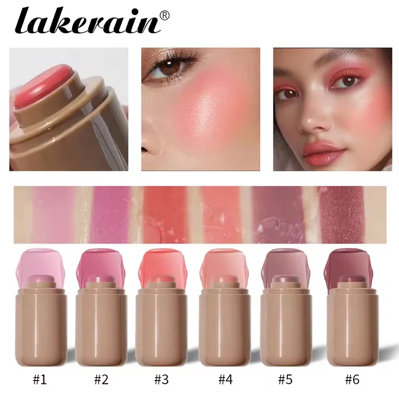 Lakerain 3in1 Cheek Lip Tinted Moistured Blush Stick Водостойкие легкие цвета Румяна Шелковистые гладкие румяна Крем-матовый контурный макияж
Lakerain 3in1 Cheek Lip Tinted Moistured Blush Stick Водостойкие легкие цвета Румяна Шелковистые гладкие румяна Крем-матовый контурный макияж