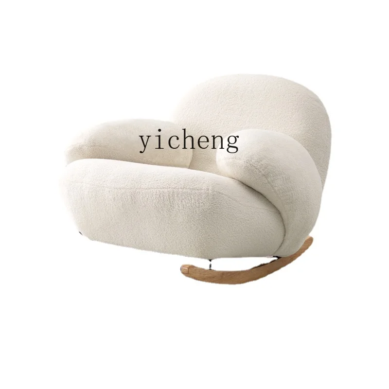 Zc Bedroom Rocking Chair Sofa Lazy Rocking Chair Recliner Lambswool Warm Single Rocking Chair
Zc Bedroom Rocking Chair Sofa Lazy Rocking Chair Recliner Lambswool Warm Single Rocking Chair