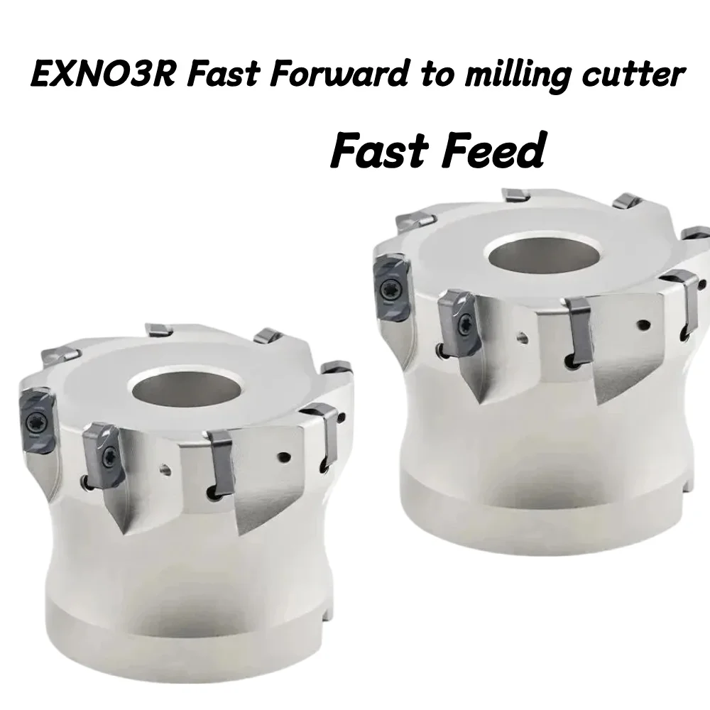 EXN03R Fast Feed Milling Cutter Disc Large Cutting Depth Installation LNMU0303ZER Milling Cutter Blade Double-sided Use
EXN03R Fast Feed Milling Cutter Disc Large Cutting Depth Installation LNMU0303ZER Milling Cutter Blade Double-sided Use