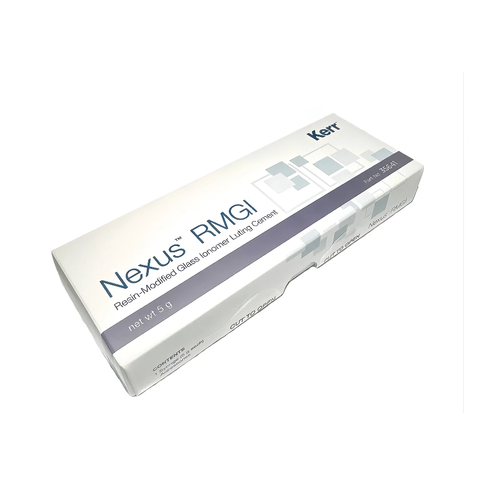 Oral Resin Kerr Nexus RMGI Resin Reinforced Glass Ionomer Cement 5g/box Dual-curing Adhesive
Oral Resin Kerr Nexus RMGI Resin Reinforced Glass Ionomer Cement 5g/box Dual-curing Adhesive