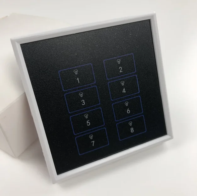8 Buttons Wall Dry Contactor Node Self Reset Light Switch Module
8 Buttons Wall Dry Contactor Node Self Reset Light Switch Module