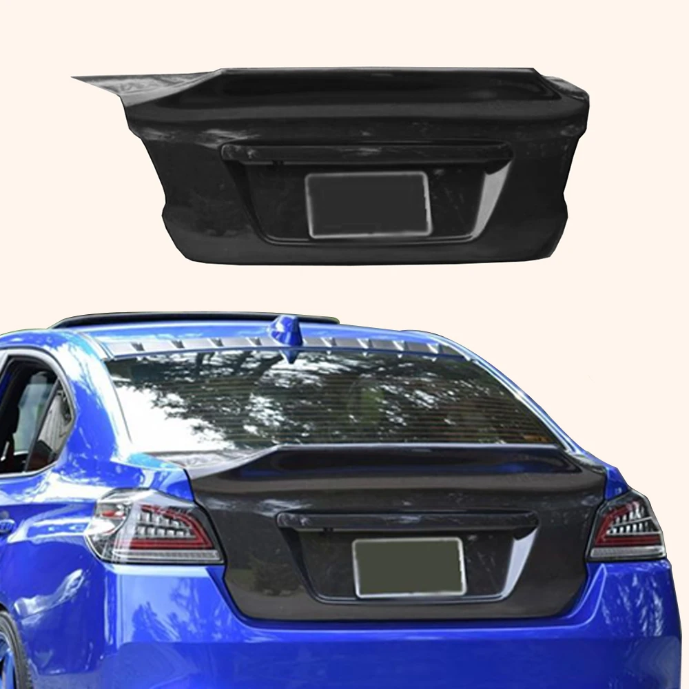 For for Subaru WRX STI VA Sedan 2015-21 HT Style Ducktail Carbon Rear Trunk Boot Lid
For for Subaru WRX STI VA Sedan 2015-21 HT Style Ducktail Carbon Rear Trunk Boot Lid