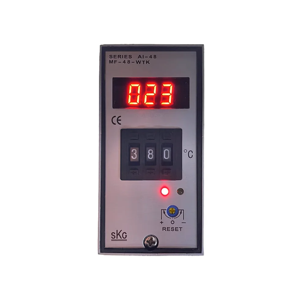 The manager recommends SKG / aluminum shell dial digital display temperature controller MF-48-WTK thermometer MF48WTK
The manager recommends SKG / aluminum shell dial digital display temperature controller MF-48-WTK thermometer MF48WTK