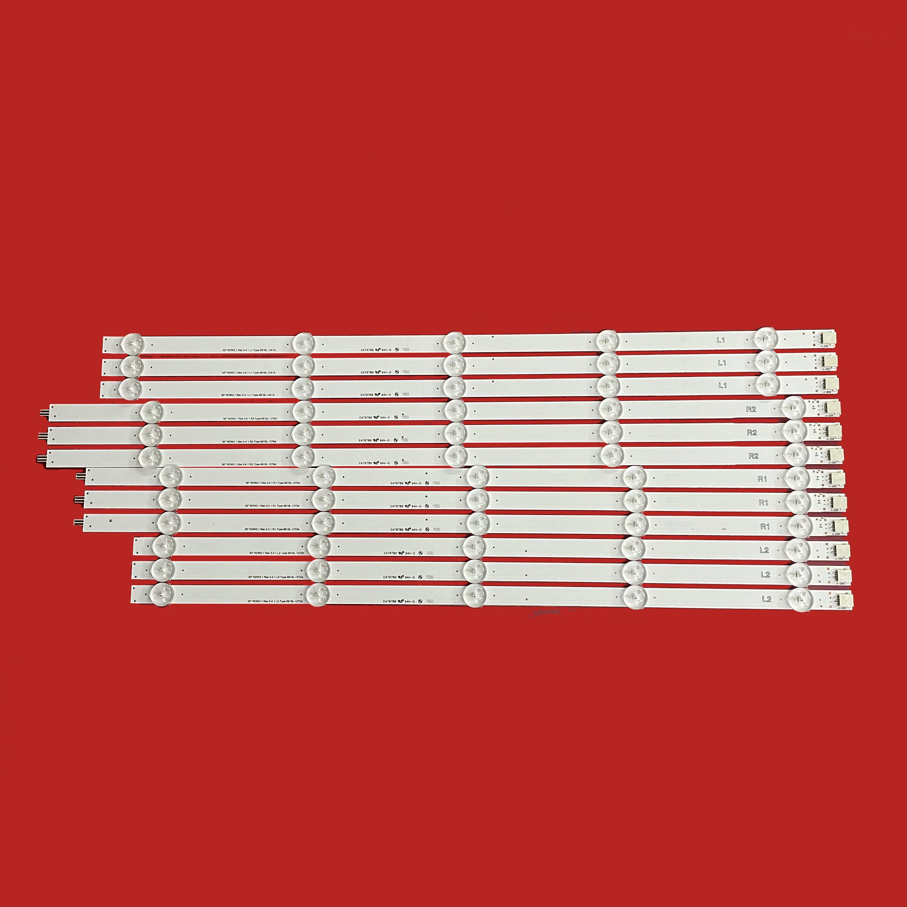 LED Backlight Strip 50" ROW2.1 REV 0.4 for 50LN575S 50LN5200 50LN5100 50LN5600 50LA6230 50LN5700 50LA6210 LC500D
LED Backlight Strip 50" ROW2.1 REV 0.4 for 50LN575S 50LN5200 50LN5100 50LN5600 50LA6230 50LN5700 50LA6210 LC500D