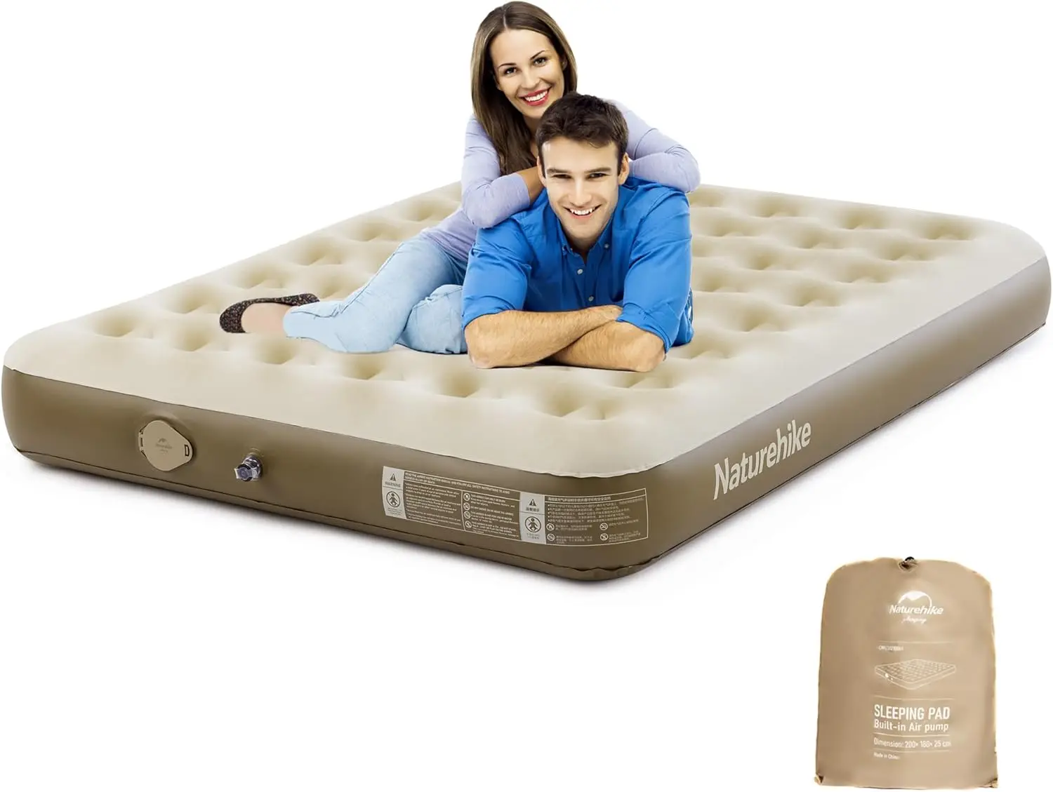 Luxury Air Mattress Queen Size with Removable Built-in Electric Pump, 79 * 59in Extra Wide Inflatable Mattress for Home, Camping
Luxury Air Mattress Queen Size with Removable Built-in Electric Pump, 79 * 59in Extra Wide Inflatable Mattress for Home, Camping