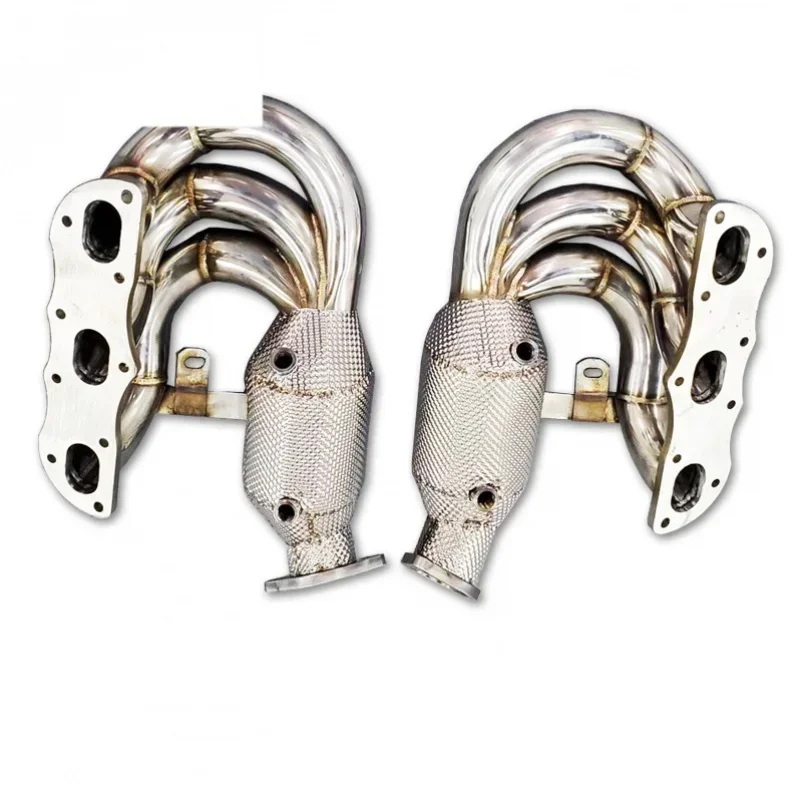 The first section of plantain Downpipe For BOXSTER 981 987 2004- High Performance Exhaust manifold
The first section of plantain Downpipe For BOXSTER 981 987 2004- High Performance Exhaust manifold