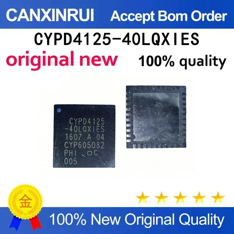 (5-100 PCS) Brand new stock CYPD4125-40LQXIES CYPD4125QFN
(5-100 PCS) Brand new stock CYPD4125-40LQXIES CYPD4125QFN