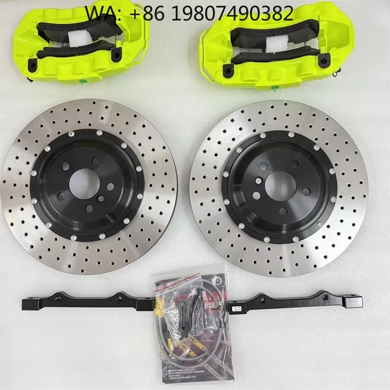 355-405mm 4/6 Piston Universal Big Brake Kit High Performance Racing Modified Caliper Disc System For Mid Size Sedan Luxury SUV
355-405mm 4/6 Piston Universal Big Brake Kit High Performance Racing Modified Caliper Disc System For Mid Size Sedan Luxury SUV