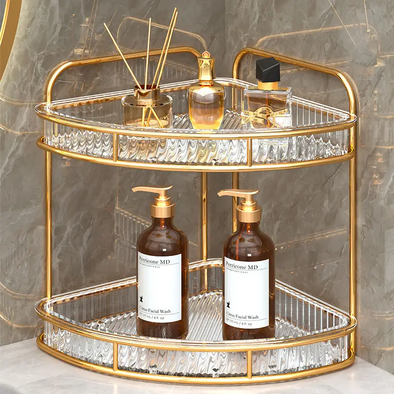 Light Luxury Triangle Bathroom Storage Shelf Acrylic Toilet Vanity Storage Bathroom Cosmetics Storage Rack Shelves And Supports
Light Luxury Triangle Bathroom Storage Shelf Acrylic Toilet Vanity Storage Bathroom Cosmetics Storage Rack Shelves And Supports