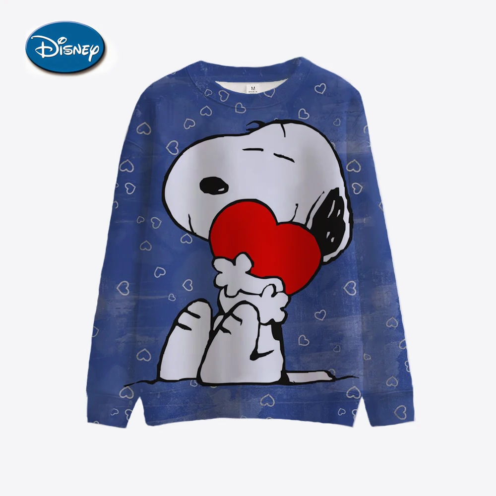 Woman's Hoodie New Autumn/Winter Fashion Y2K Snoopy cartoon print Sweatshirts Round Neck Coat Loose Long Sleeve Hatless Hoodie
Woman's Hoodie New Autumn/Winter Fashion Y2K Snoopy cartoon print Sweatshirts Round Neck Coat Loose Long Sleeve Hatless Hoodie