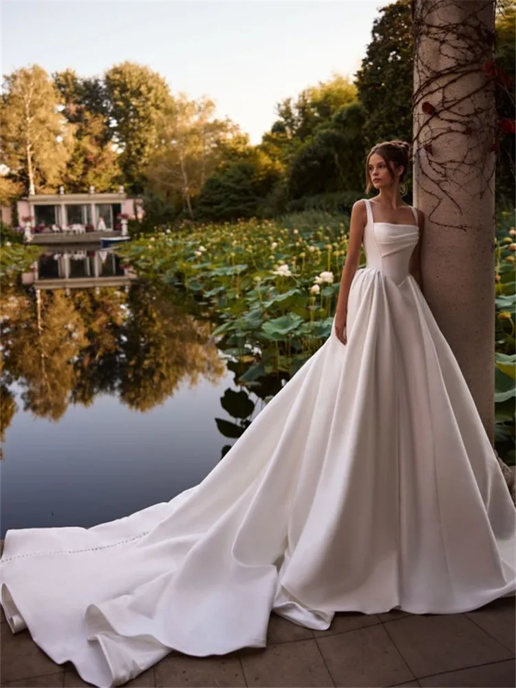 Атласное свадебное платье на заказ Vestido De Noiva Minimalista Vestidos Novia 2025 Alta Calidad Boda Civil Weddings Trouwjurk Gelinlik
Атласное свадебное платье на заказ Vestido De Noiva Minimalista Vestidos Novia 2025 Alta Calidad Boda Civil Weddings Trouwjurk Gelinlik