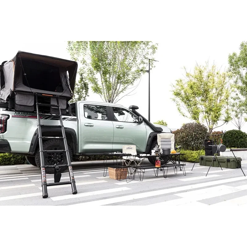 Black Low Height Steel Auto Accessories Adjustable Roof Top Cargo Bed Rack System Pickup Tent
Black Low Height Steel Auto Accessories Adjustable Roof Top Cargo Bed Rack System Pickup Tent