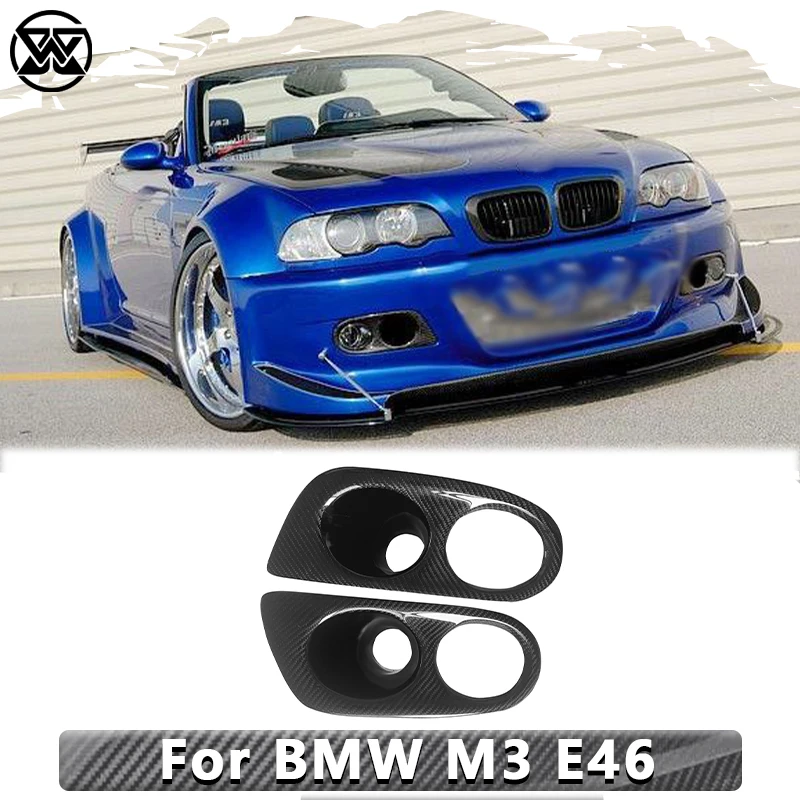 Carbon Fiber Front Bumper Lip Splitter Side Air Intakes Fog Lamp Frame Spoiler Body Kit Trims For BMW M3 E46 Car Tuning Upgrade
Carbon Fiber Front Bumper Lip Splitter Side Air Intakes Fog Lamp Frame Spoiler Body Kit Trims For BMW M3 E46 Car Tuning Upgrade