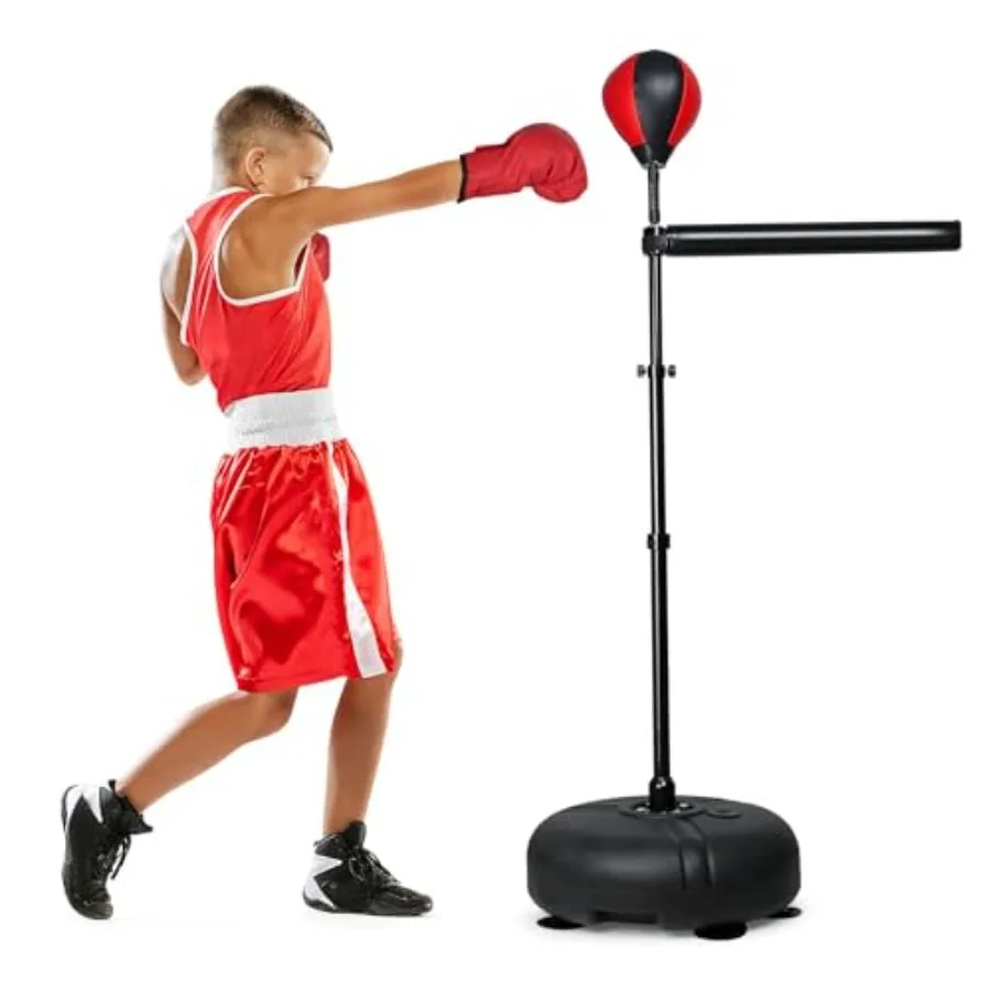 Boxing Bar with Punching Bag for Adjustable Height Boxing Spinning Bar Boxing Speed Trainer Free Standing Reflex Punching Ball
Boxing Bar with Punching Bag for Adjustable Height Boxing Spinning Bar Boxing Speed Trainer Free Standing Reflex Punching Ball
