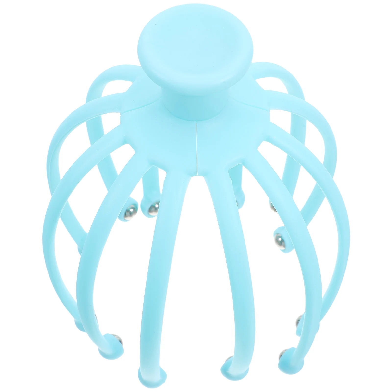 Portable Twelve-claws Head Claw Massager Scalp Massage Tool Handheld Massager Steel Ball Head Massage Claw Acupoints Soothe Brai
Portable Twelve-claws Head Claw Massager Scalp Massage Tool Handheld Massager Steel Ball Head Massage Claw Acupoints Soothe Brai
