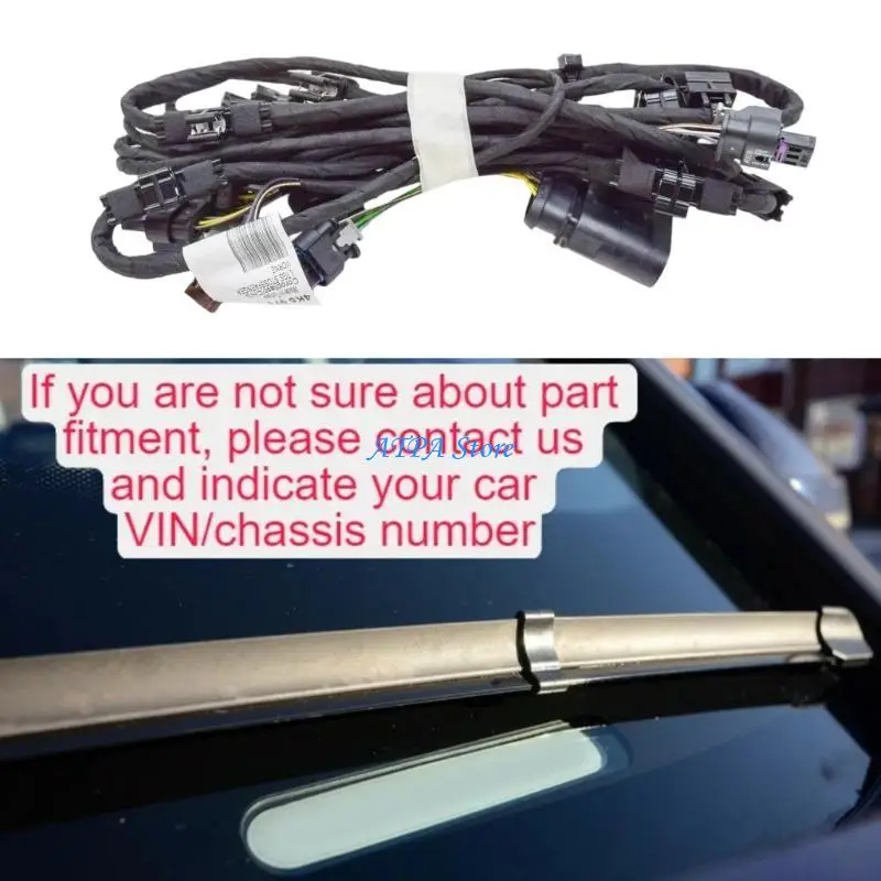 U13C 4K5971095A Wiring Harness for Front Bumper Parking Sensors Fits Various Models
U13C 4K5971095A Wiring Harness for Front Bumper Parking Sensors Fits Various Models