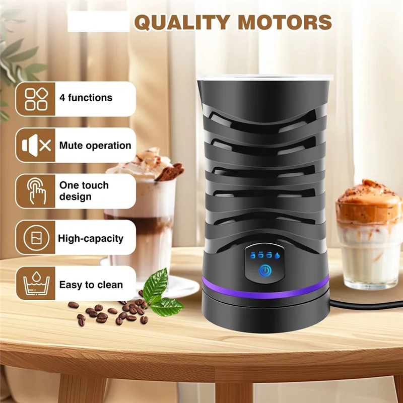 AB11-Hot & Cold Milk Foamer Automatic Electric Frother 600Ml Capacity Silent Operation For Coffee Cappuccino Chocolatte(EU)
AB11-Hot & Cold Milk Foamer Automatic Electric Frother 600Ml Capacity Silent Operation For Coffee Cappuccino Chocolatte(EU)