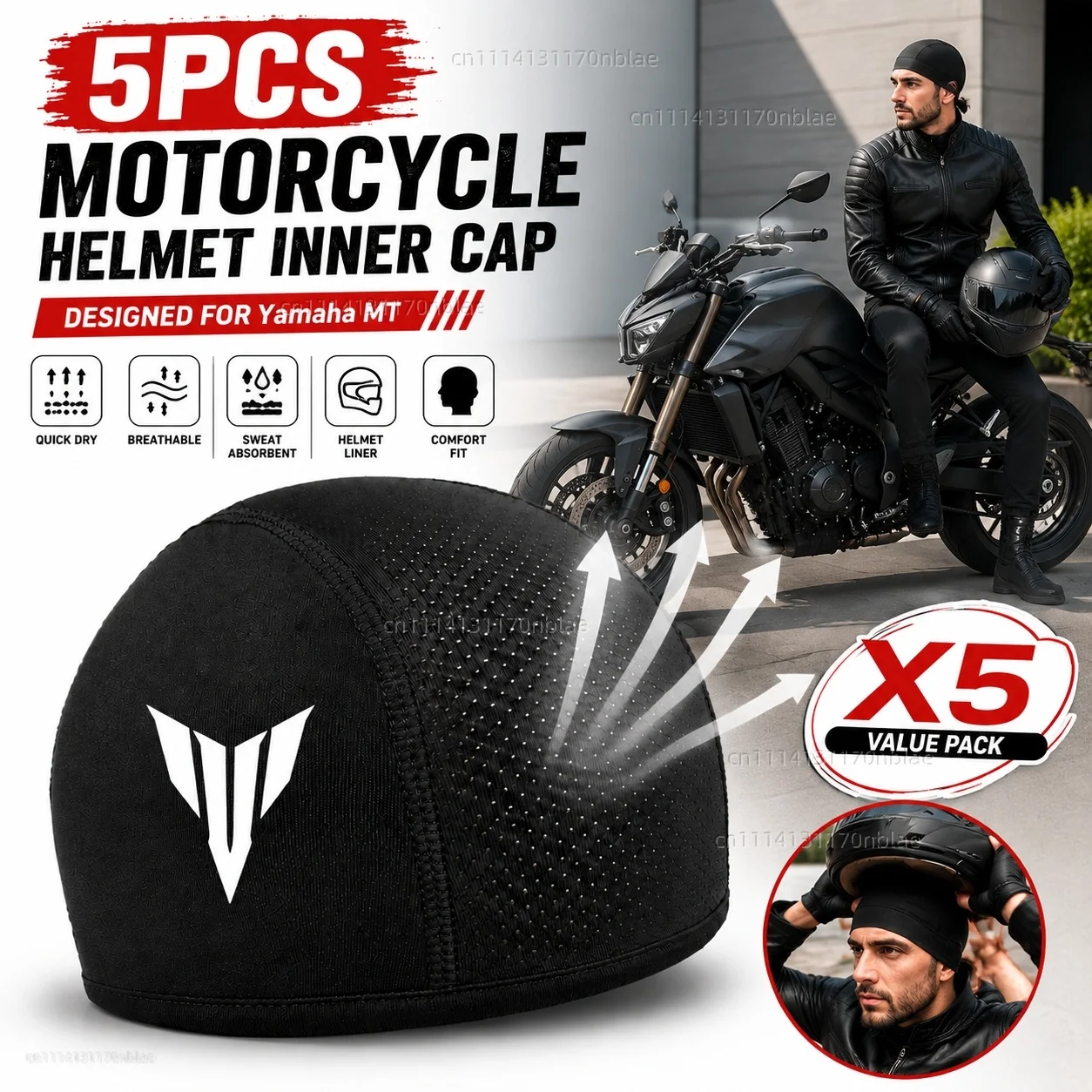 5pcs Motorcycle Helmet Inner Cap Hat Quick Dry Breathable Hat Racing Cap Set For Yamaha MT10 MT09 MT07 MT03 MT125 MT 10 MT 09 MT
5pcs Motorcycle Helmet Inner Cap Hat Quick Dry Breathable Hat Racing Cap Set For Yamaha MT10 MT09 MT07 MT03 MT125 MT 10 MT 09 MT