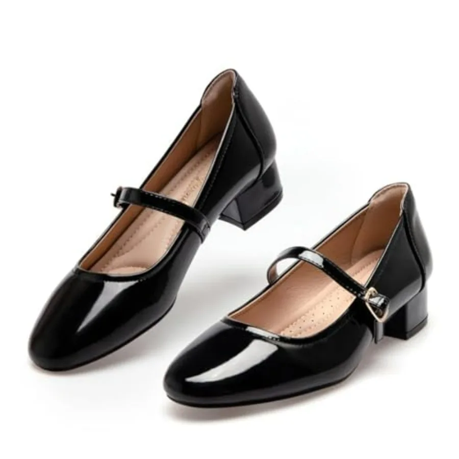 Mary Jane Shoes Women Low Heels Dress Shoes Pumps Low Heel 2 Inch Chunky Heel Mary Janes Pumps with Adjustable Ankle Strap for
Mary Jane Shoes Women Low Heels Dress Shoes Pumps Low Heel 2 Inch Chunky Heel Mary Janes Pumps with Adjustable Ankle Strap for