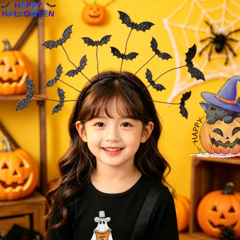 Flashing Bat Headband Glowing Hair Hoop Halloween Cosplay Headdress Stage Performance Party Decor Stylish Luminous Hair Ornament
Flashing Bat Headband Glowing Hair Hoop Halloween Cosplay Headdress Stage Performance Party Decor Stylish Luminous Hair Ornament