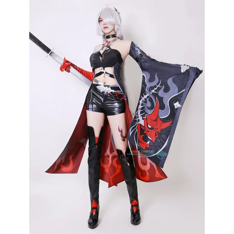 ss13Acheron Game Honkai Star Rail Acheron New Style Cosplay Costume Red Dress Women Role Play Carnival Party Sexy Clothe
ss13Acheron Game Honkai Star Rail Acheron New Style Cosplay Costume Red Dress Women Role Play Carnival Party Sexy Clothe