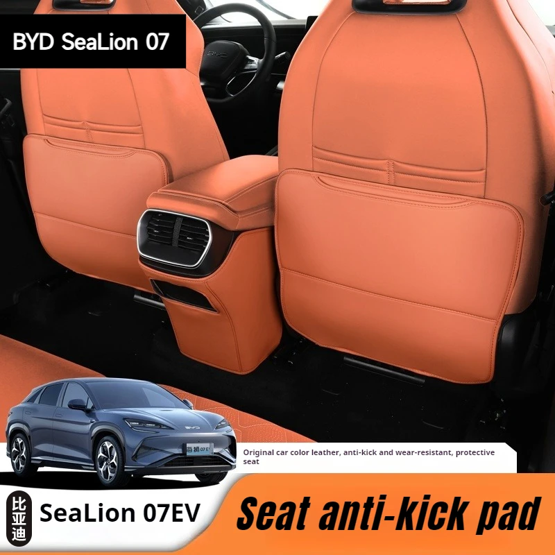 Fit For BYD Sealion 7 EV 2024 2025 Car Rear Row Leather Seat Kick Mats Backrest Anti-Dirty Protector
Fit For BYD Sealion 7 EV 2024 2025 Car Rear Row Leather Seat Kick Mats Backrest Anti-Dirty Protector