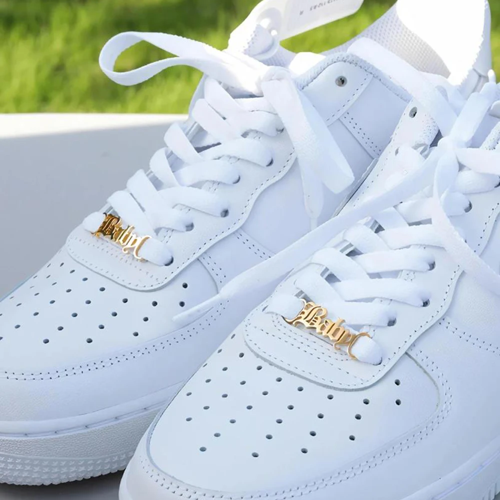 Personalized name shoelace buckle, Customized Air Force No. 1 shoelace buckle, Charming shoe accessories, Jewelry gifts
Personalized name shoelace buckle, Customized Air Force No. 1 shoelace buckle, Charming shoe accessories, Jewelry gifts