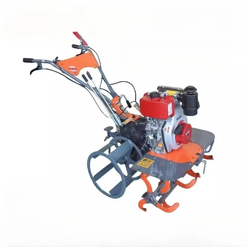 Direct-connect four-wheel drive micro-tillage machine self-propelled rotary tiller
Direct-connect four-wheel drive micro-tillage machine self-propelled rotary tiller