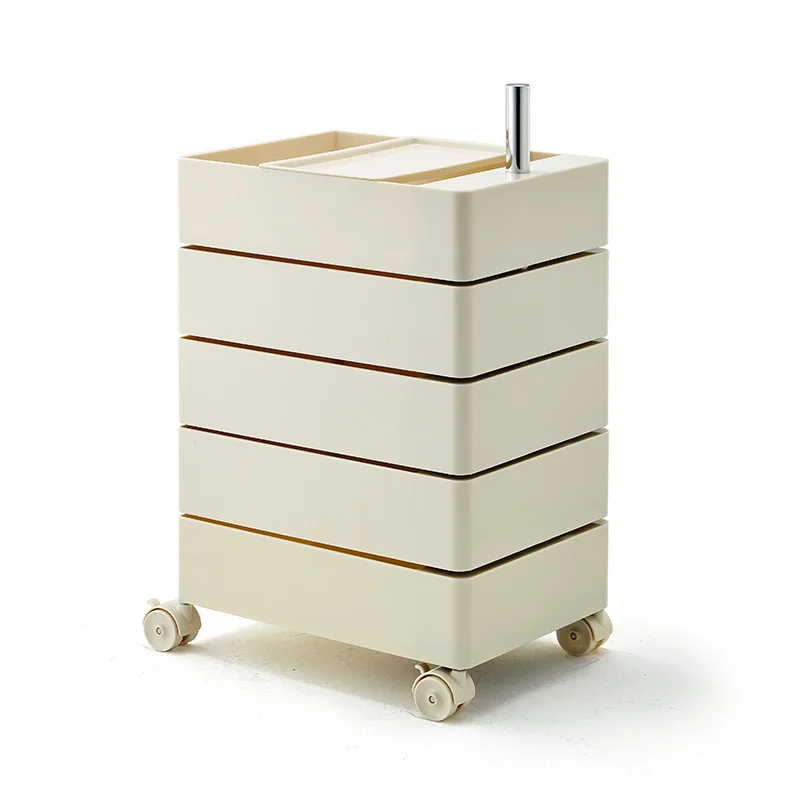Rotatable Mobile Storage Trolley, Multifunctional Bobby Bedside Cabinet Cosmetic Organizer Finishing Rack for Small Apartment
Rotatable Mobile Storage Trolley, Multifunctional Bobby Bedside Cabinet Cosmetic Organizer Finishing Rack for Small Apartment