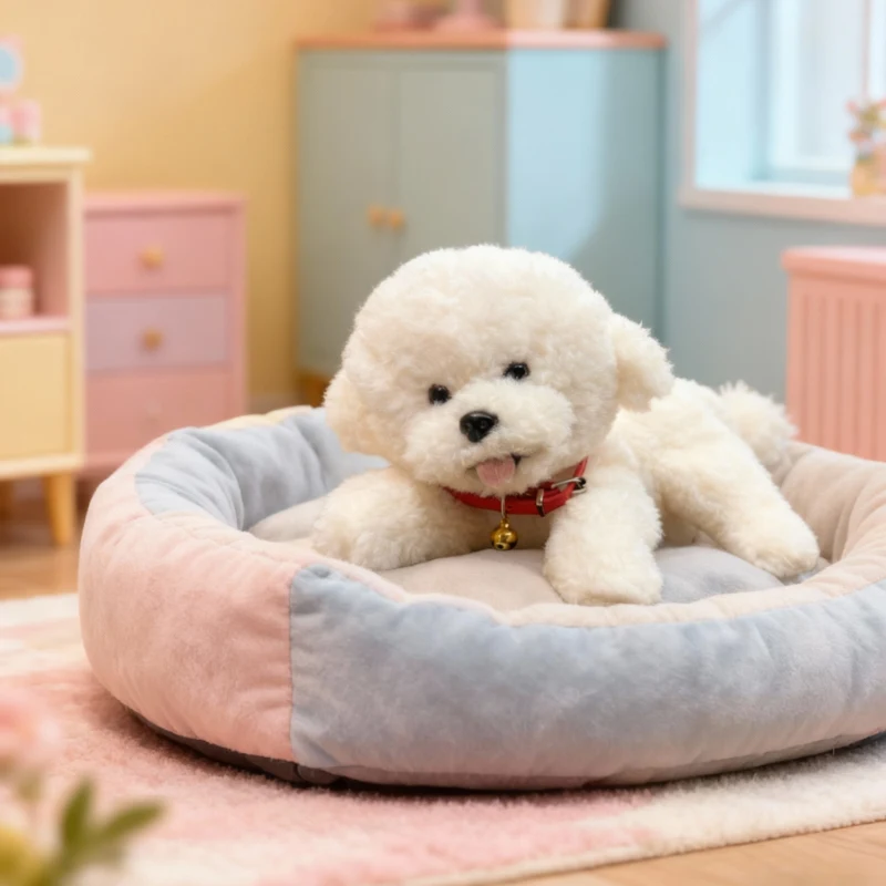 Adorable Fluffy Hair White Bichon Frise Plushie Doll Soft Stuffed Animal Puppy Plush Toy Baby Appease Sleep Pillow for Girl Gift
Adorable Fluffy Hair White Bichon Frise Plushie Doll Soft Stuffed Animal Puppy Plush Toy Baby Appease Sleep Pillow for Girl Gift