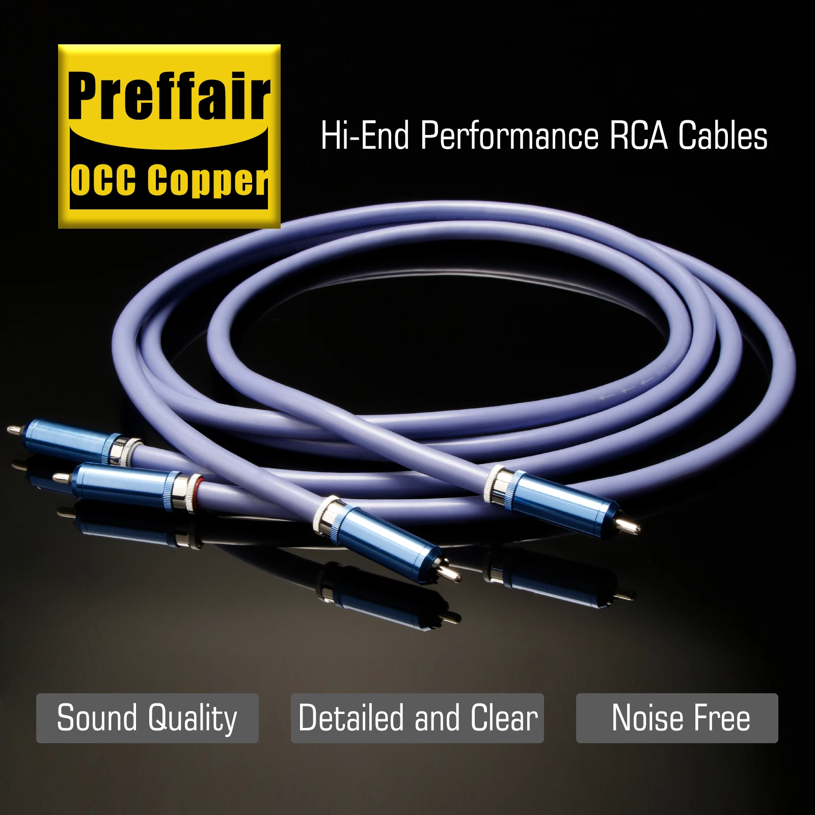 Высококачественный аудиокабель Preffair HI-End с родиевым покрытием, RCA-кабель (2 RCA на 2 RCA) для CD-плееров и усилителей
Высококачественный аудиокабель Preffair HI-End с родиевым покрытием, RCA-кабель (2 RCA на 2 RCA) для CD-плееров и усилителей