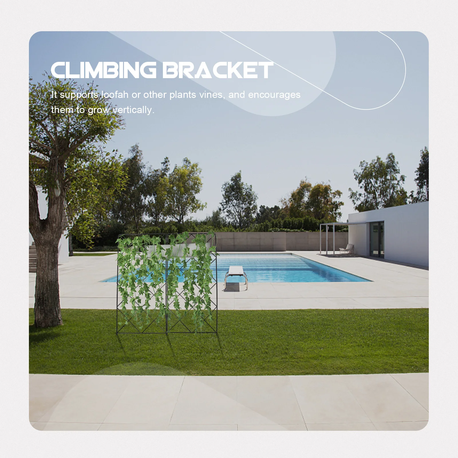 2pcs Garden Trellis Plant Support Stand For Vine Climbing Plants Foldable Metal Bracket Outdoor Garden Use Plant Climbing Frame
2pcs Garden Trellis Plant Support Stand For Vine Climbing Plants Foldable Metal Bracket Outdoor Garden Use Plant Climbing Frame