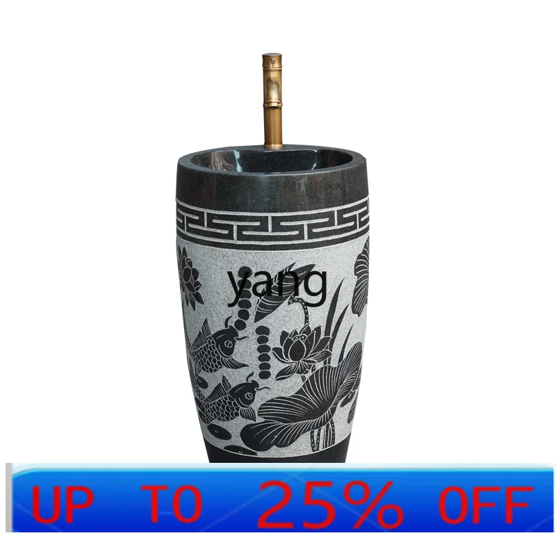 LMM natural stone wash basin integrated courtyard column basin outdoor basin household villa
LMM natural stone wash basin integrated courtyard column basin outdoor basin household villa