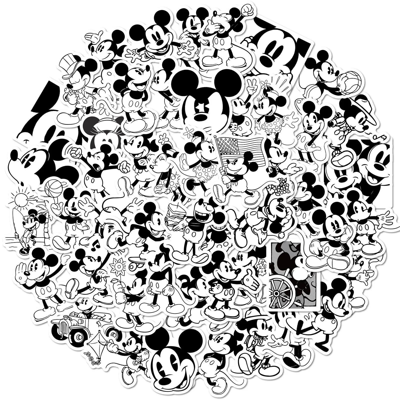 10/50pcs Cute Disney Mickey Mouse Minnie Mouse Cartoon Stickers DIY Laptop Luggage Scrapbook Bike Phone Waterproof Sticker Toys
10/50pcs Cute Disney Mickey Mouse Minnie Mouse Cartoon Stickers DIY Laptop Luggage Scrapbook Bike Phone Waterproof Sticker Toys
