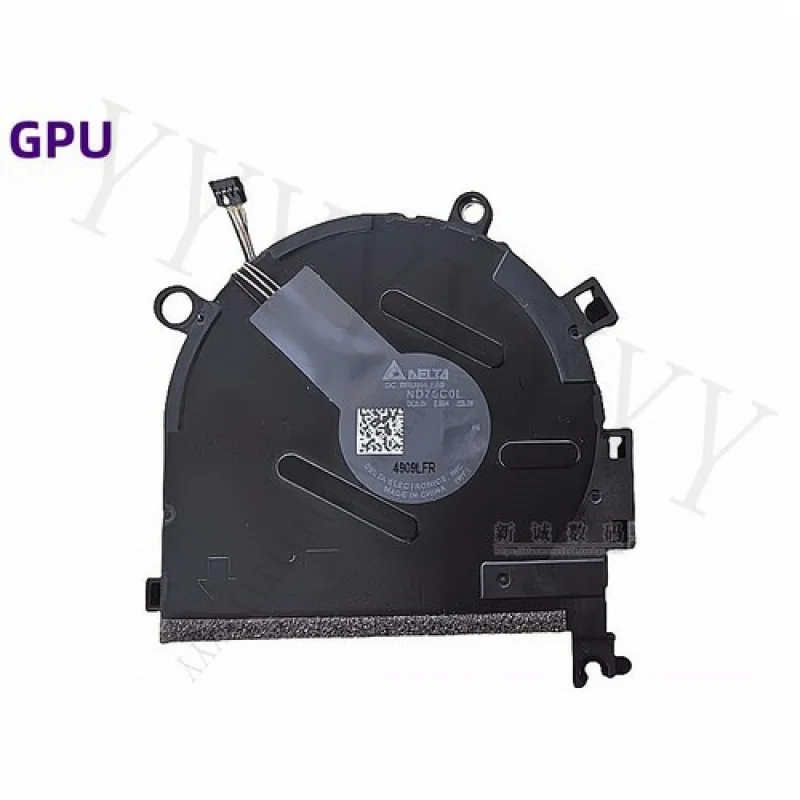 Q+ Original for HP Spectre 14-eu 14t-eu x360 2-in-1 TPN-Q292 FAN ND75C0L-22L08
Q+ Original for HP Spectre 14-eu 14t-eu x360 2-in-1 TPN-Q292 FAN ND75C0L-22L08