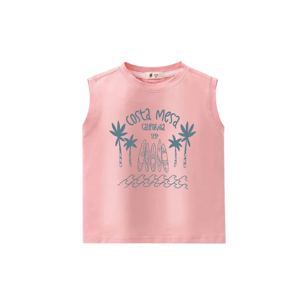 Baby Girls Boys Tank Tops Toddler Cartoon Sleeveless Vest Kids Cotton Camisole 2025 Summer Children's Casual Clothing
Baby Girls Boys Tank Tops Toddler Cartoon Sleeveless Vest Kids Cotton Camisole 2025 Summer Children's Casual Clothing