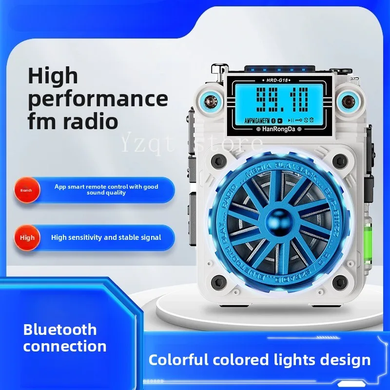 Радио G18 HRDG18, встроенный портативный плеер для пожилых людей, FM-радио, Bluetooth-карта
Радио G18 HRDG18, встроенный портативный плеер для пожилых людей, FM-радио, Bluetooth-карта