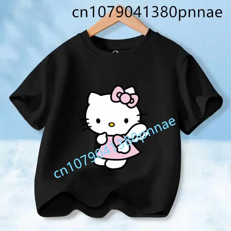 Kawaii Breathable Short Sleeve Kids/Adult Tops New MINISO Hello Kitty 2025 Hot Sale Children's Cartoon T-Shirt Boys Girls Cotton
Kawaii Breathable Short Sleeve Kids/Adult Tops New MINISO Hello Kitty 2025 Hot Sale Children's Cartoon T-Shirt Boys Girls Cotton