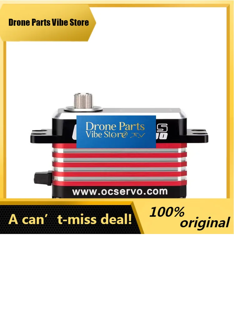 DronePOCServo OCS-D2507 8.4V 0.07Sec 25kg.cm Low Profile High Speed Brushless Steel Gears Servo For Toy RC Car/helicopter/Airpla
DronePOCServo OCS-D2507 8.4V 0.07Sec 25kg.cm Low Profile High Speed Brushless Steel Gears Servo For Toy RC Car/helicopter/Airpla