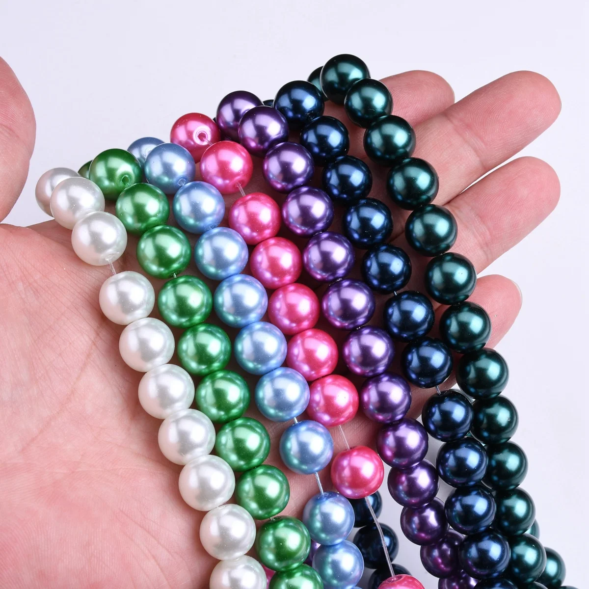Round Glossy Artificial Pearl Opaque Glass Loose Beads 20pcs 12mm For Jewelry Making DIY Bracelet Findings
Round Glossy Artificial Pearl Opaque Glass Loose Beads 20pcs 12mm For Jewelry Making DIY Bracelet Findings