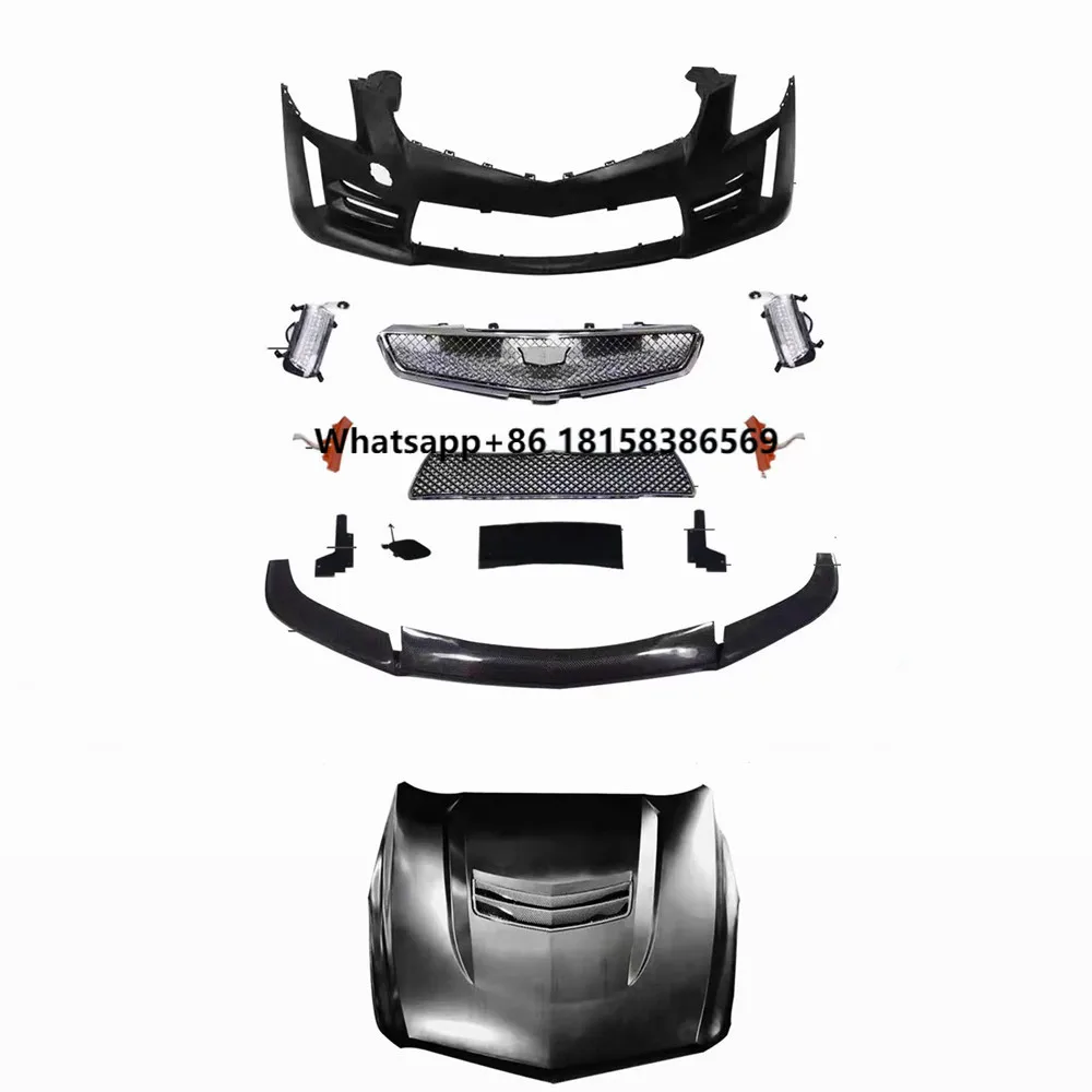 Engine Cover Front Grille Front Lip Front Bumper for Cadillac ATS 2014-2018 Body Kit Gen 3 ATSV Style Car Assy
Engine Cover Front Grille Front Lip Front Bumper for Cadillac ATS 2014-2018 Body Kit Gen 3 ATSV Style Car Assy