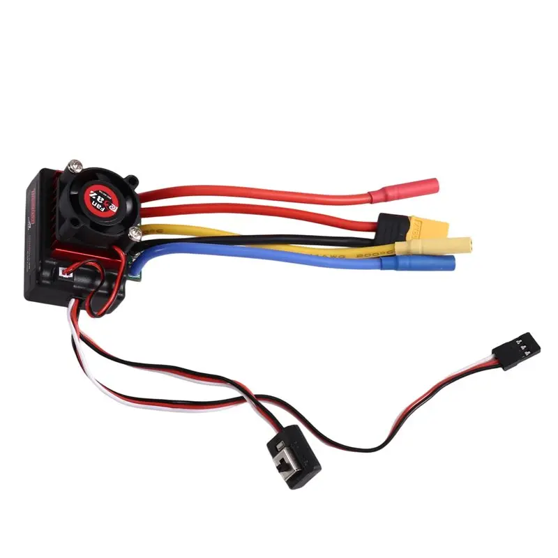 MACH-120A Brushless ESC Speed Controller With XT60 Plug 4.0Mm Banana Connector For 540/3650/3670 RC Car Boat Motor 2-3S Black
MACH-120A Brushless ESC Speed Controller With XT60 Plug 4.0Mm Banana Connector For 540/3650/3670 RC Car Boat Motor 2-3S Black